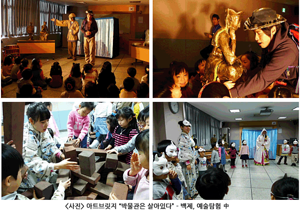 <사진> 아트브릿지 “박물관은 살아있다” - 백제, 예술탐험 中
