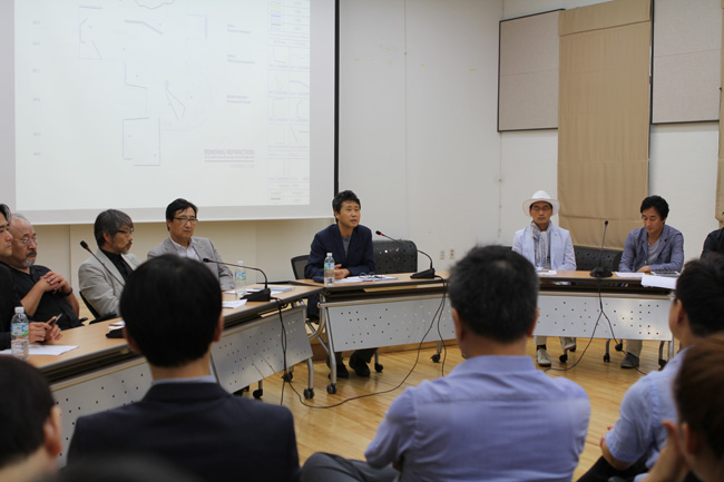 베니스 비엔날레 국제 건축전 한국관 기자간담회 커미셔너 김병윤 