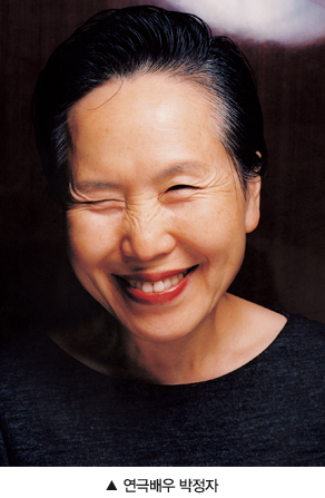사진설명 : 연극배우 박정자