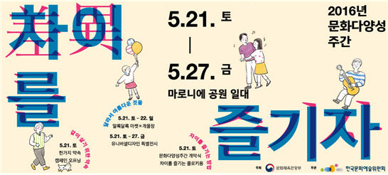 한 가지 약속 캠페인 개요: 유네스코의 ‘행동하라’(Do One Thing!)에서 차용한 2015년 무지개다리 사업 부천문화재단의 우수 문화다양성 캠페인 ‘한 가지 약속!’을 문화다양성주간 행사 시민 참여형 선언 캠페인으로 선정하였다..