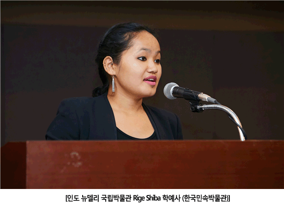              [인도 뉴델리 국립박물관 Rige Shiba 학예사 (한국민속박물관)]
