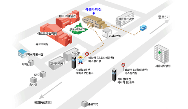 찾아오시는길