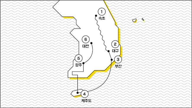 이번 주말, 인문지도 들고 전국 여행 떠나볼까?