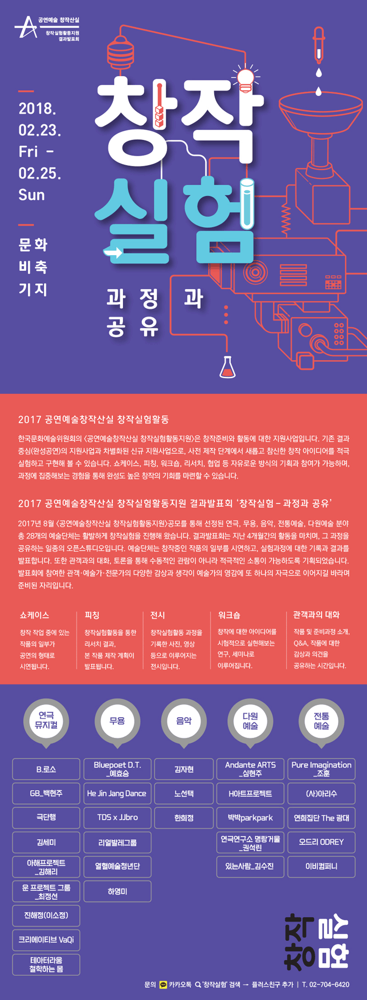 2017 공연예술창작산실 창작실험활동