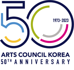 50주년 엠블럼 영문 세로형