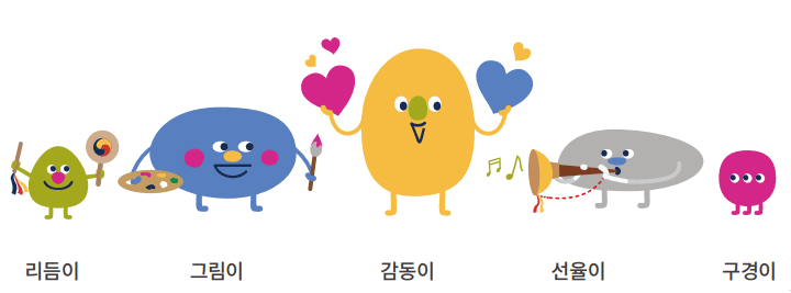 리듬이,그림이,감동이,선율이,구경이