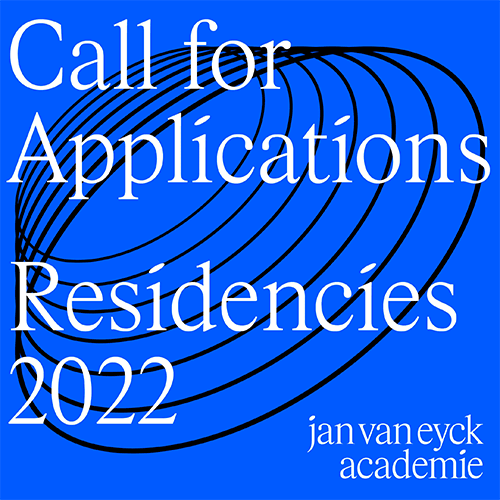 Call for applications Residencies 2022-janvaneyck academie