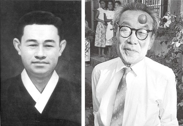 (좌) 김소월 시인, (우) 염상섭 소설가