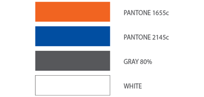 주색상 PANTONE 1655c , PANTONE 2145c , GRAY 80% , WHITE